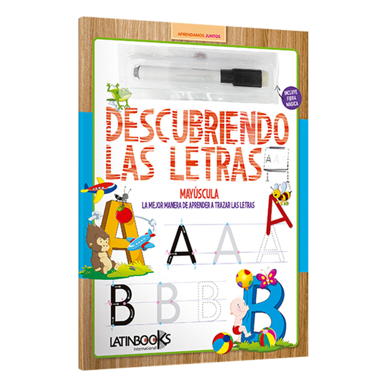 Libro Letras Libro Latinbooks Descubriendo Las Letras Mayusculas Berrini
