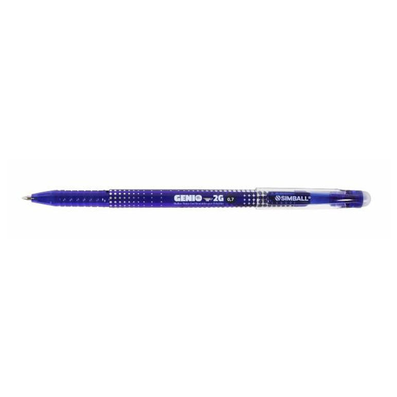 BOLIGRAFO GEL BORRABLE 0.7MM AZUL KEYROAD » Metropolis